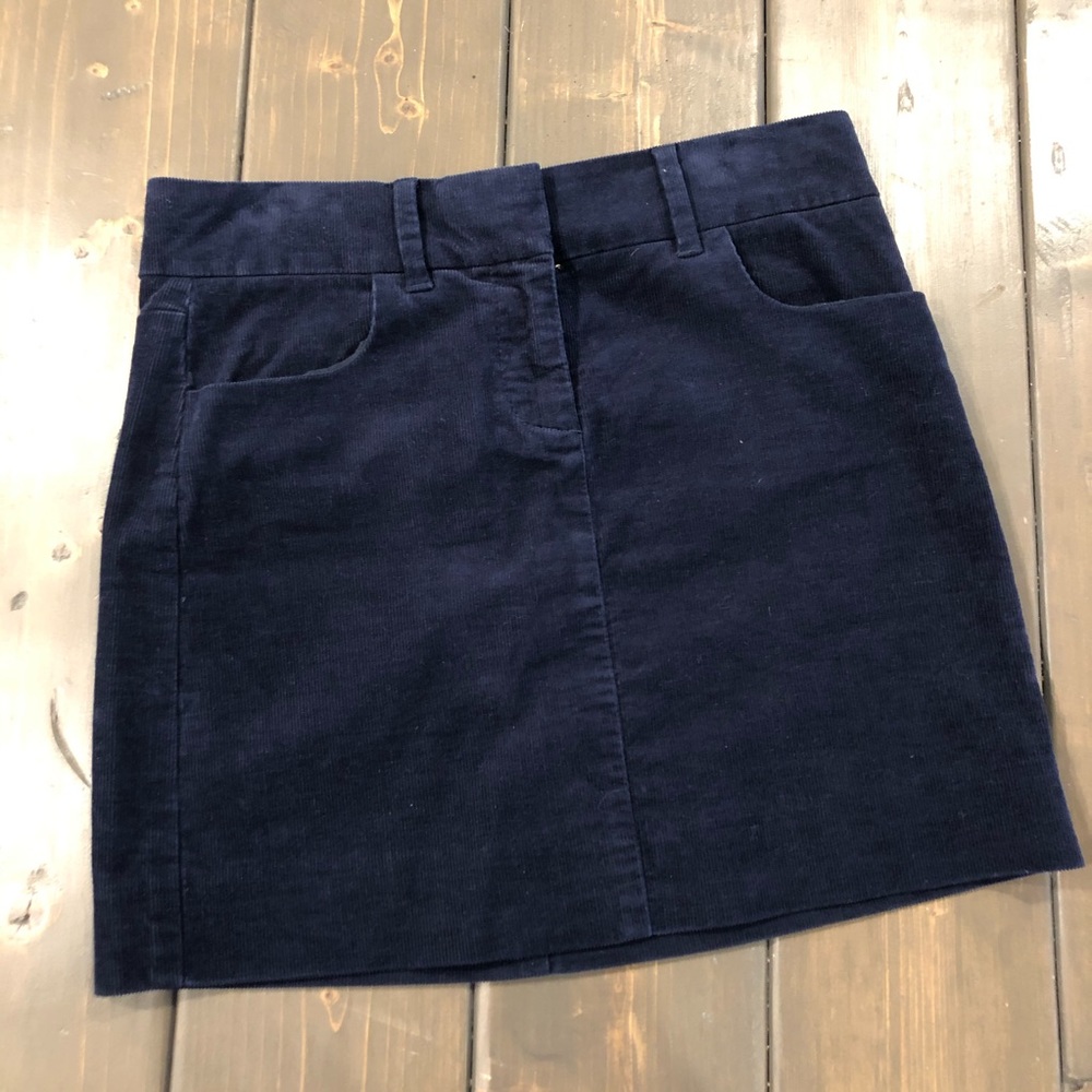 J. Crew corduroy mini skirt